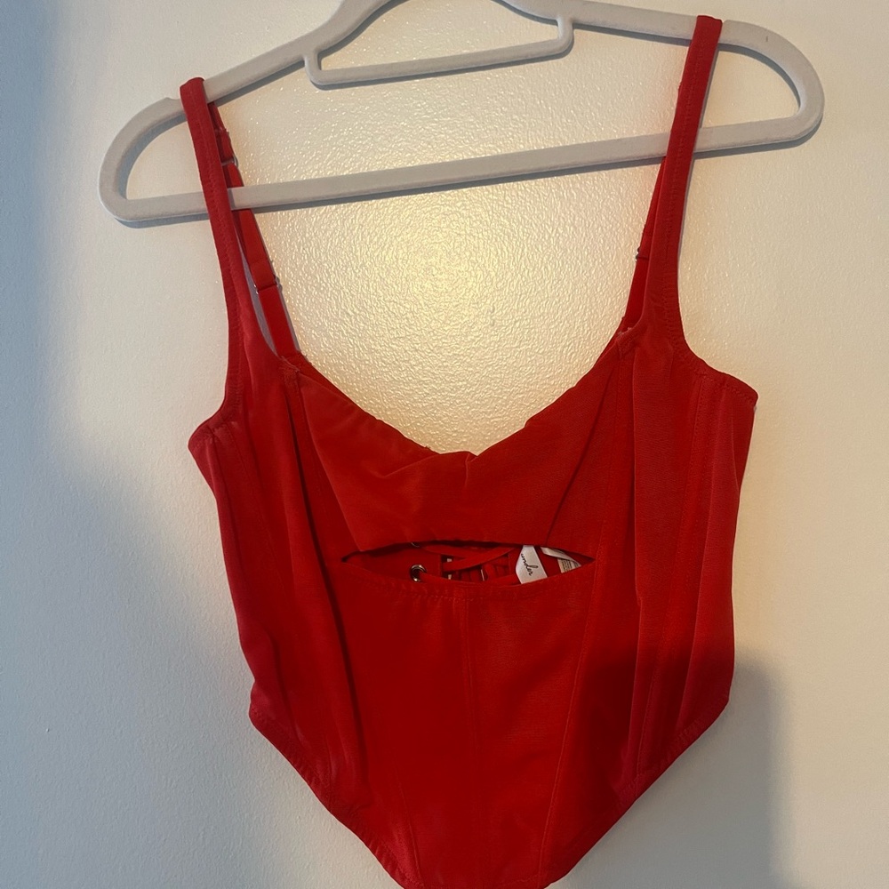 Urban Outfitters Corset with Cut Out